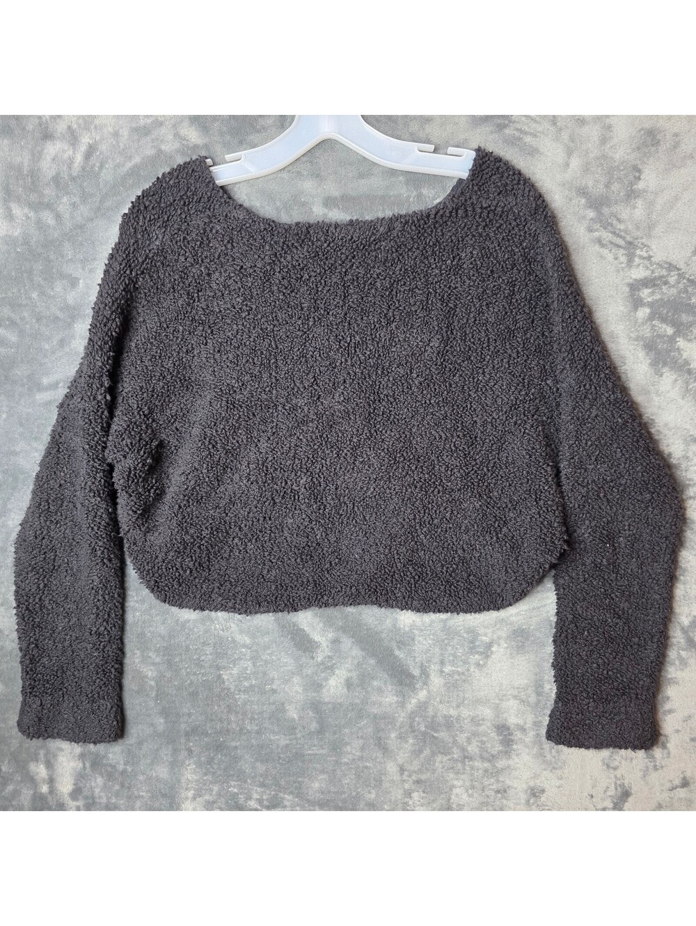 Free People Popcorn Pullover Black Sweater Women's Sz XS - Picture 5 of 8